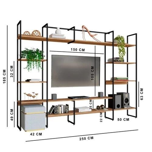 Projeto de painéis de tv